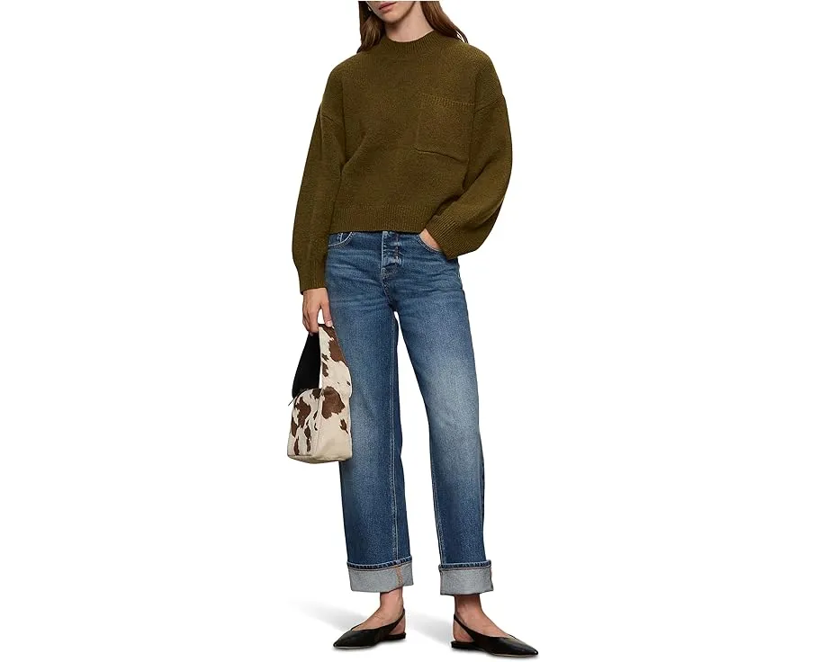 Свитер Sanctuary One Pkt Crew с круглым вырезом и длинными рукавами