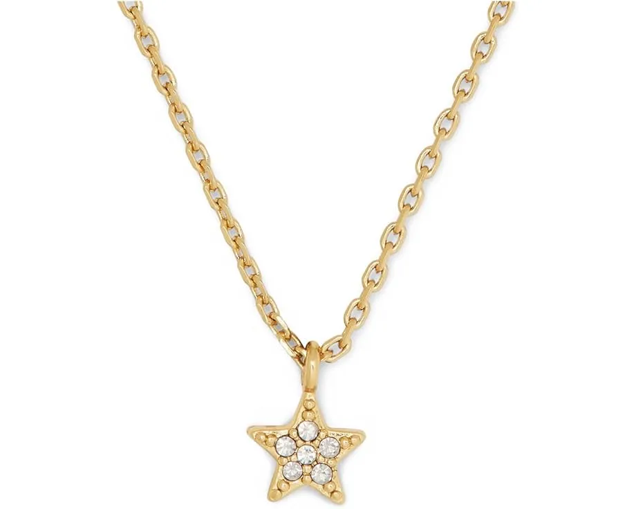 Кулон Kate Spade New York с мини-подвеской в форме звезды и цирконами