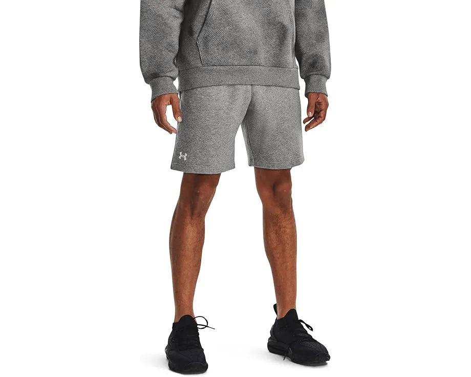 Under Armour Rival Fleece Shorts свободного кроя из мягкого флиса