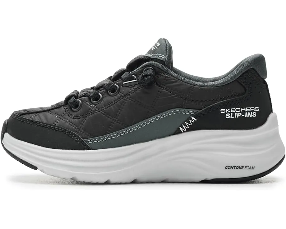 Детские кроссовки SKECHERS KIDS Hands Free Slip Ins Contour Foam Cozy Fit с технологией Heel Pillow