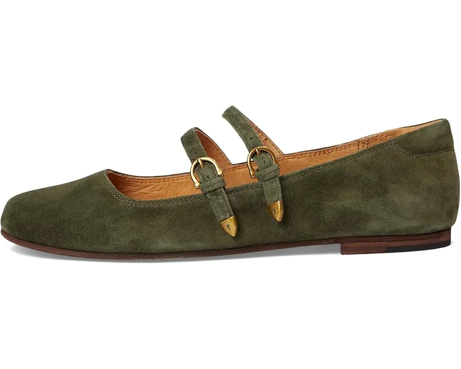 Туфли Frye Carson Multi Mary Jane с двумя ремешками и металлическим эффектом