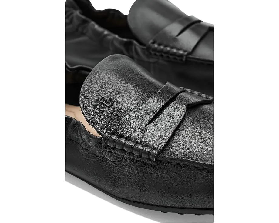 Lauren Ralph Lauren Лоферы Wynnie Leather Drivers коричневые