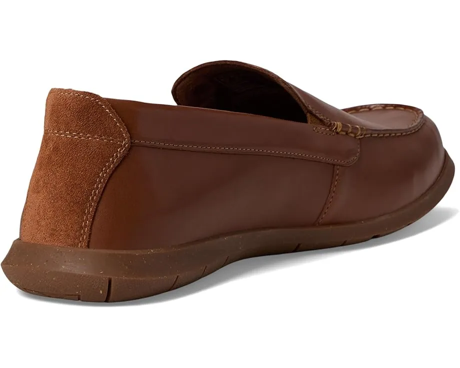 Кроссовки Clarks Flexway Step с замшевым верхом и мокасиновым носком