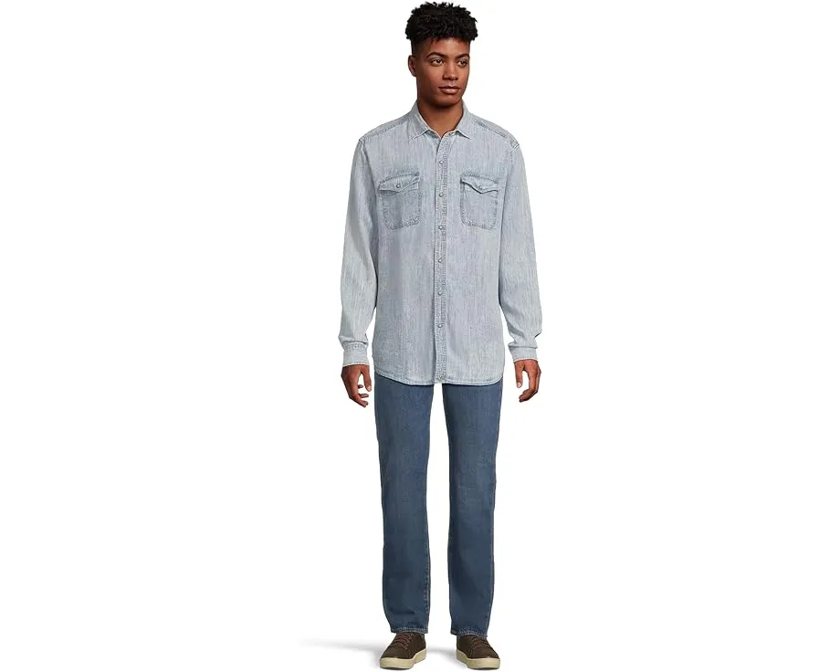 Рубашка Tommy Bahama Go West с кислотной промывкой и застежкой на кнопки