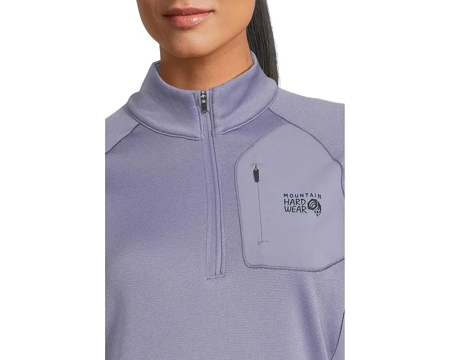 Кофта Mountain Hardwear Up First Tech Fleece с молнией на четверть