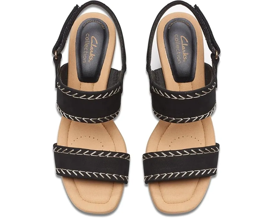 Босоножки Clarks Kyarra Rose на клине с двумя ремешками