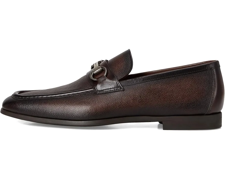 Magnanni Darien лоферы из текстурированной кожи с металлической деталью