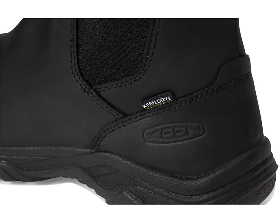 Утепленные водонепроницаемые ботинки KEEN Anchorage 4 без шнуровки с технологией KEEN.WARM