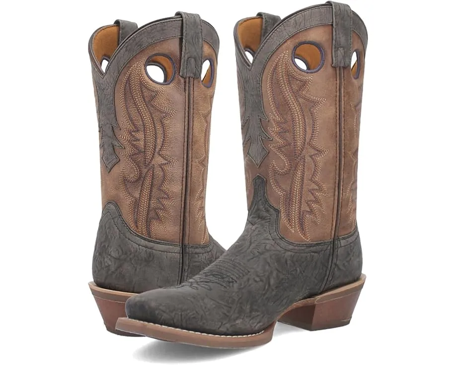 Ковбойские сапоги Laredo Walker с двухтонным дизайном и западным каблуком