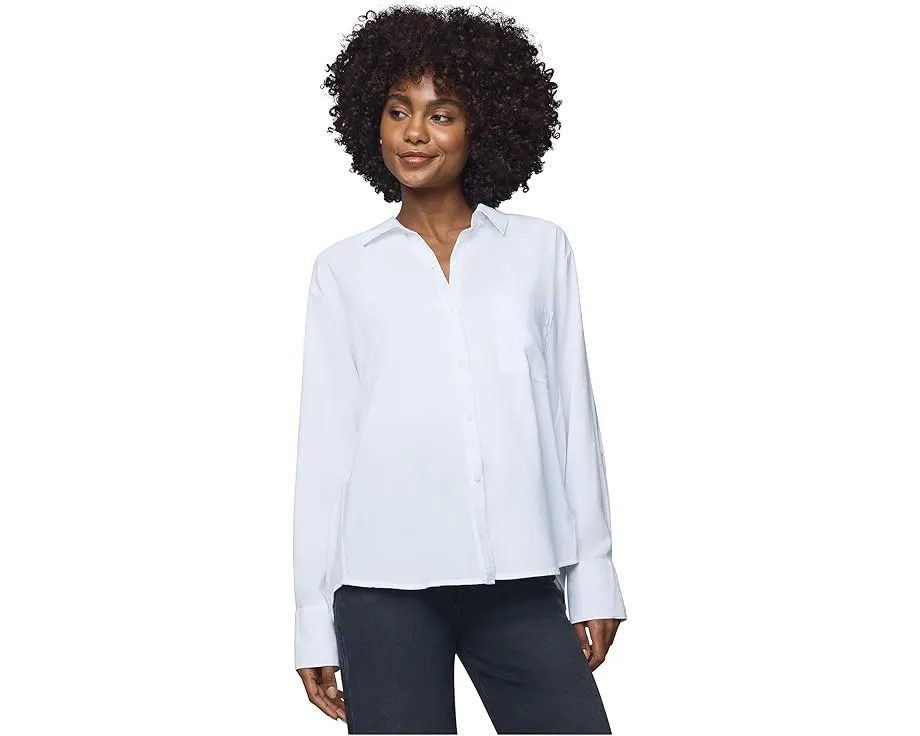 Splendid Рубашка Reese Button-Down с нагрудным карманом и свободным кроем