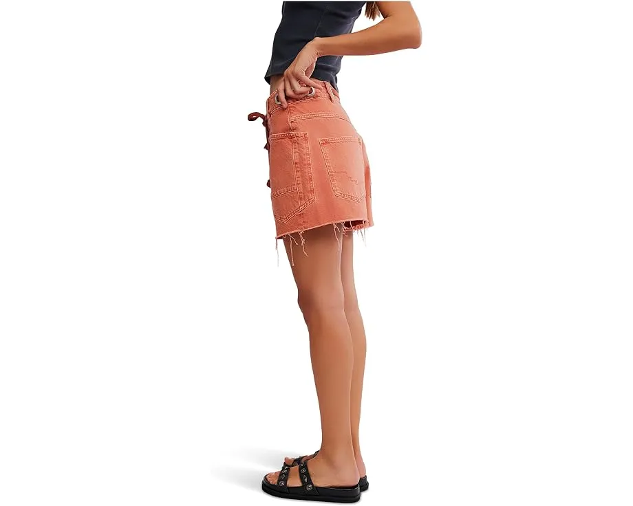 Шорты We The Free Moxie Barrel от Free People с заниженной талией и кулиской