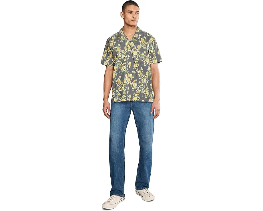 Рубашка Hurley Dogpatch Camp с коротким рукавом и цветочным принтом