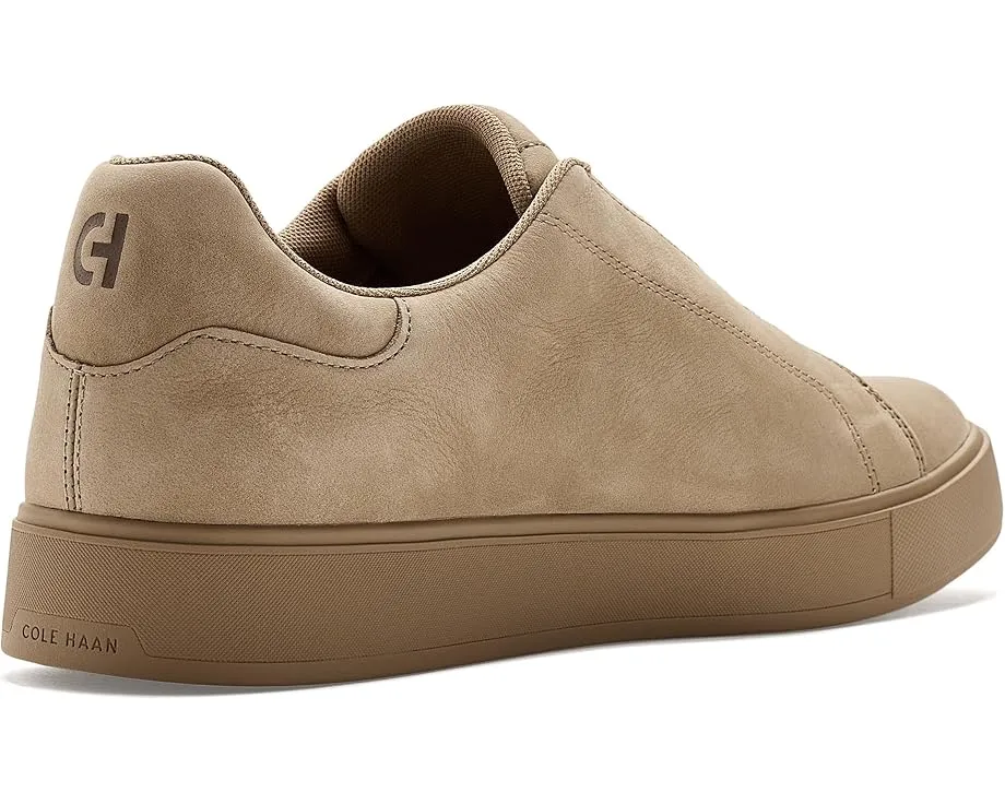 Cole Haan Grandpro Luxe Slip On слипоны из кожи с круглым носком