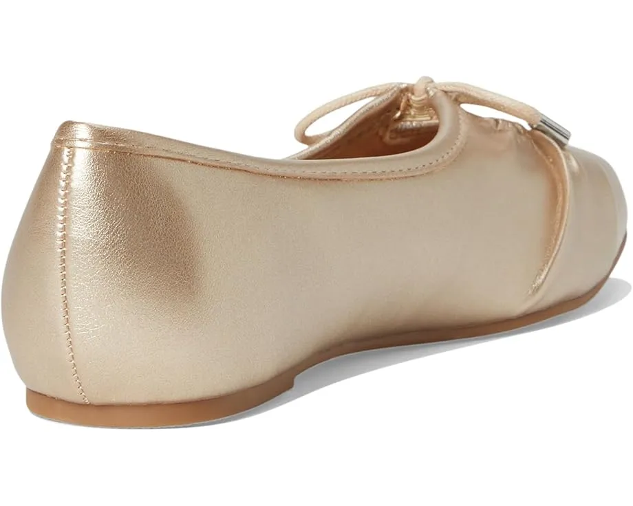 Балетки Callee с квадратным носком и бантом из искусственной кожи