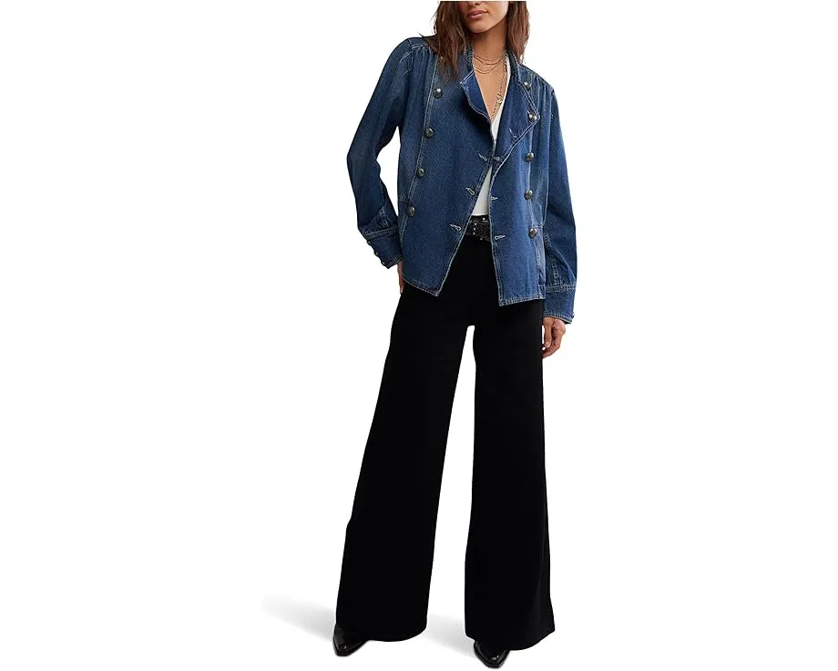 Free People Imogene джинсовая куртка в стиле офицерской