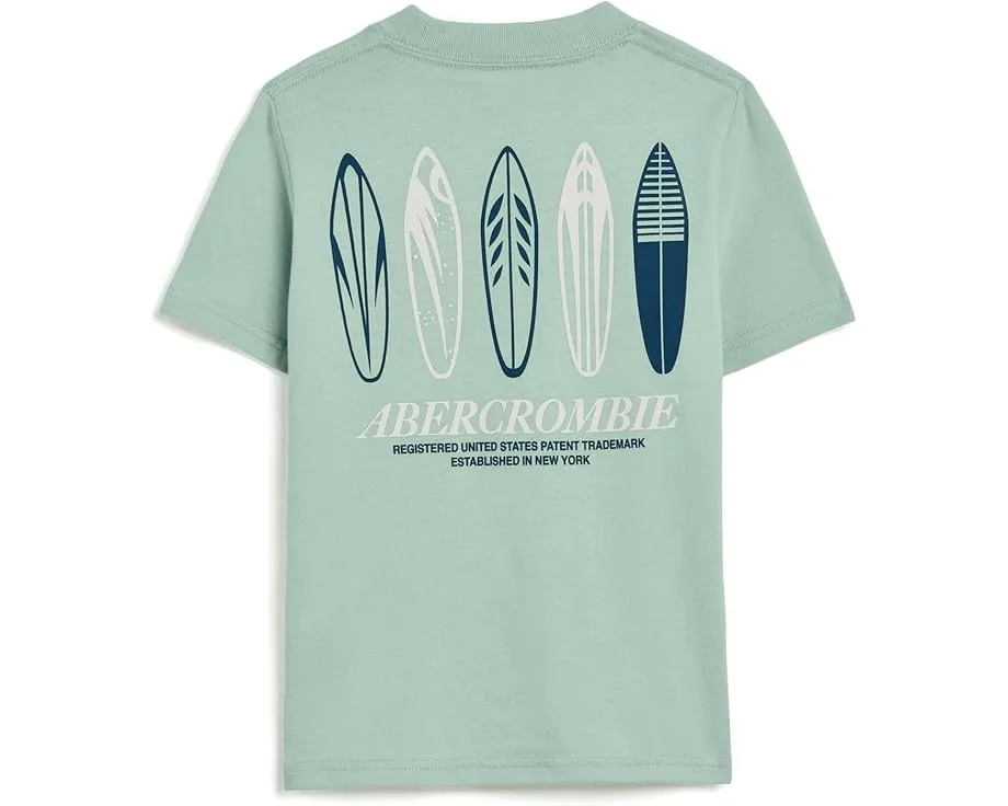 Футболка Surf's Up от abercrombie kids с принтом серфинга