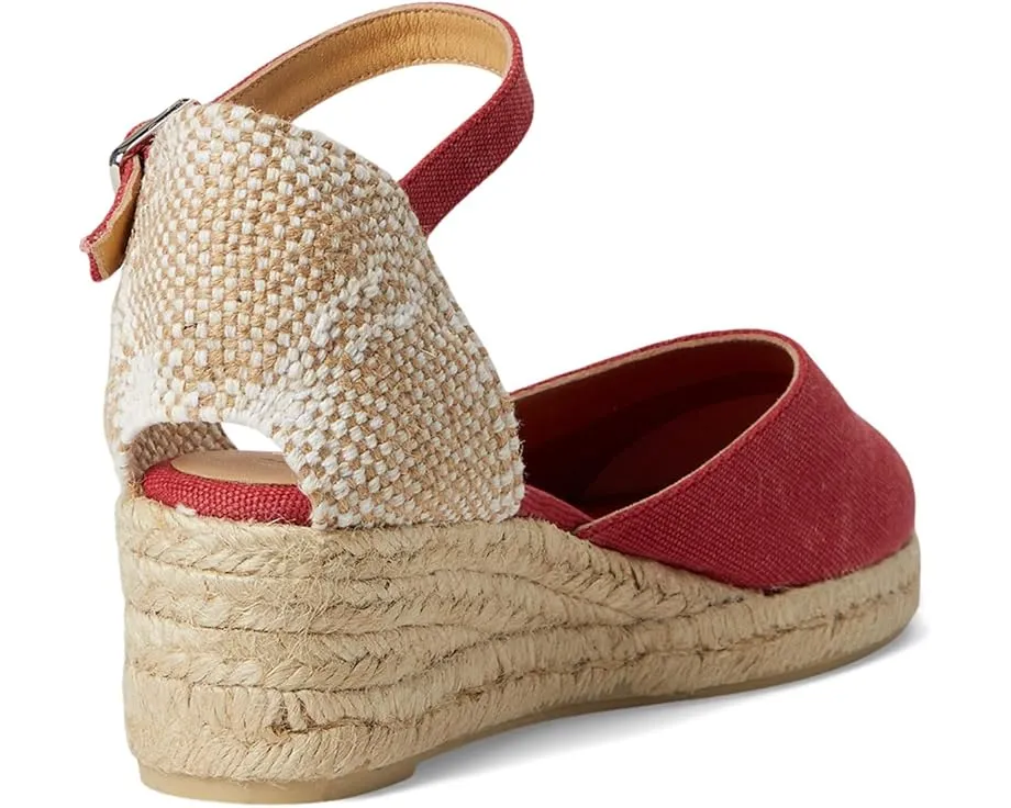 CASTANER Carol 30 эспадрильи на танкетке с ремешком на щиколотке