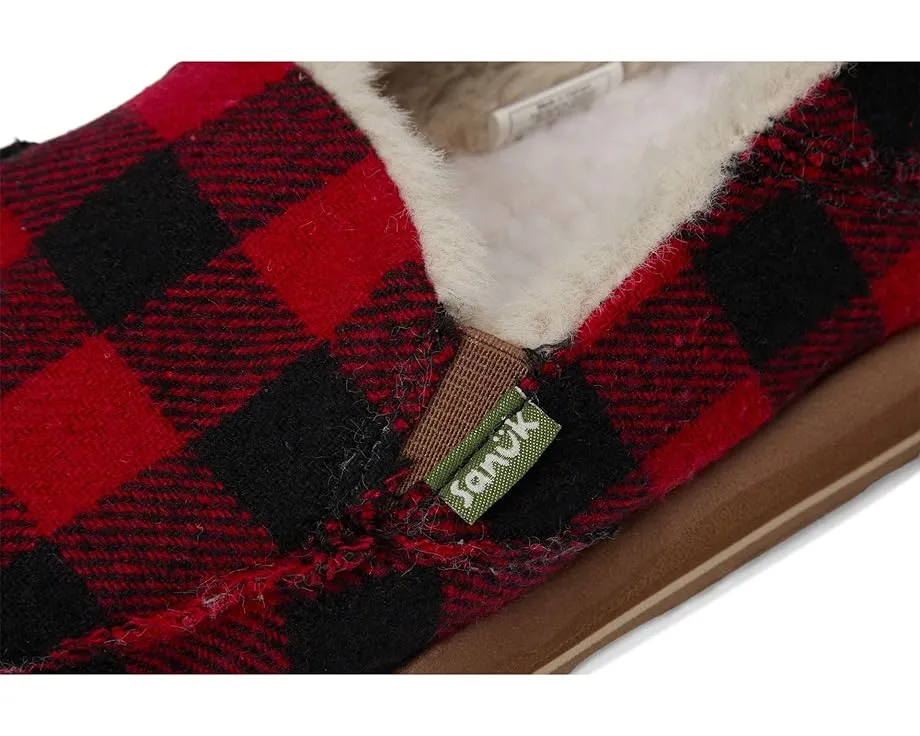 Лоферы Donna Buffalo Chill с контурной стелькой и подкладкой из искусственной овчины Sanuk