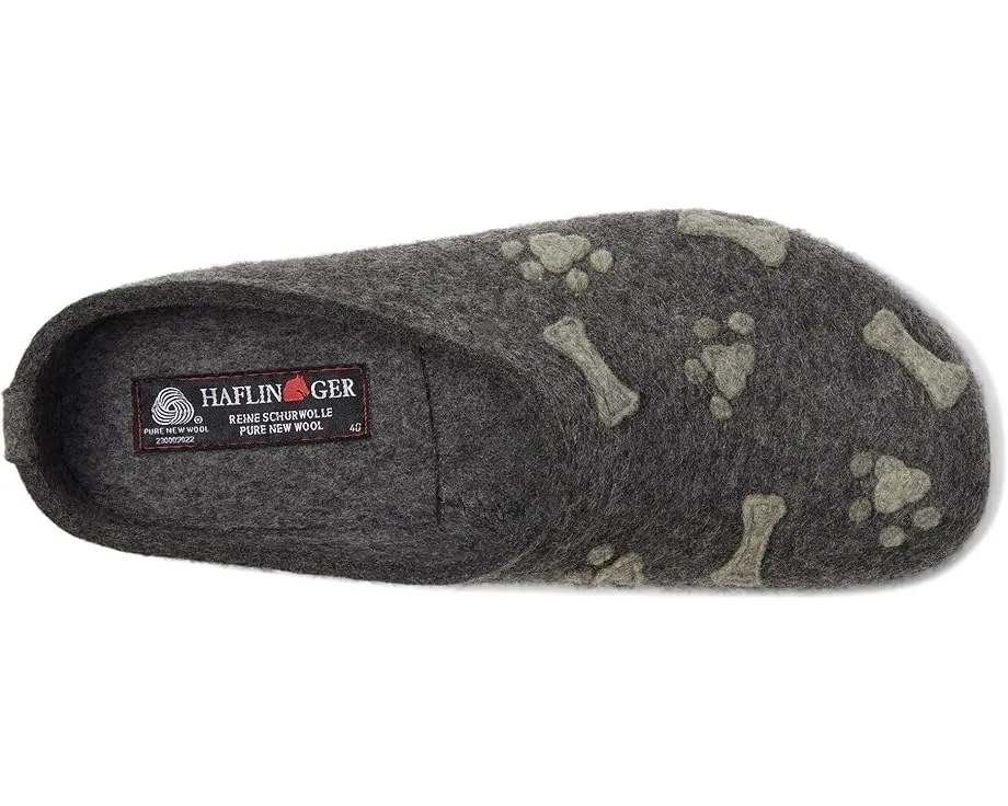 Клоги Haflinger Buckle из шерсти с пробковой стелькой и пряжкой