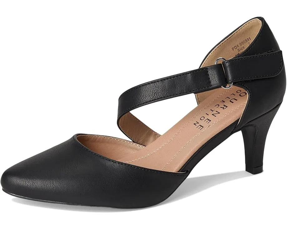 Туфли Journee Collection Tillis с острым носком и асимметричным ремешком