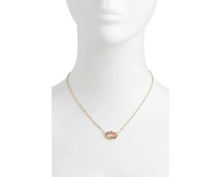 Короткое колье Kendra Scott Elisa с кулоном в фигурной оправе