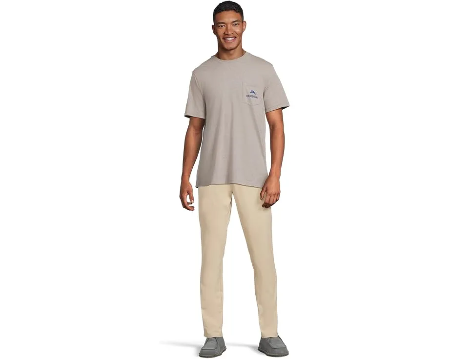 Футболка Tommy Bahama Pug Crawl с карманом и принтом