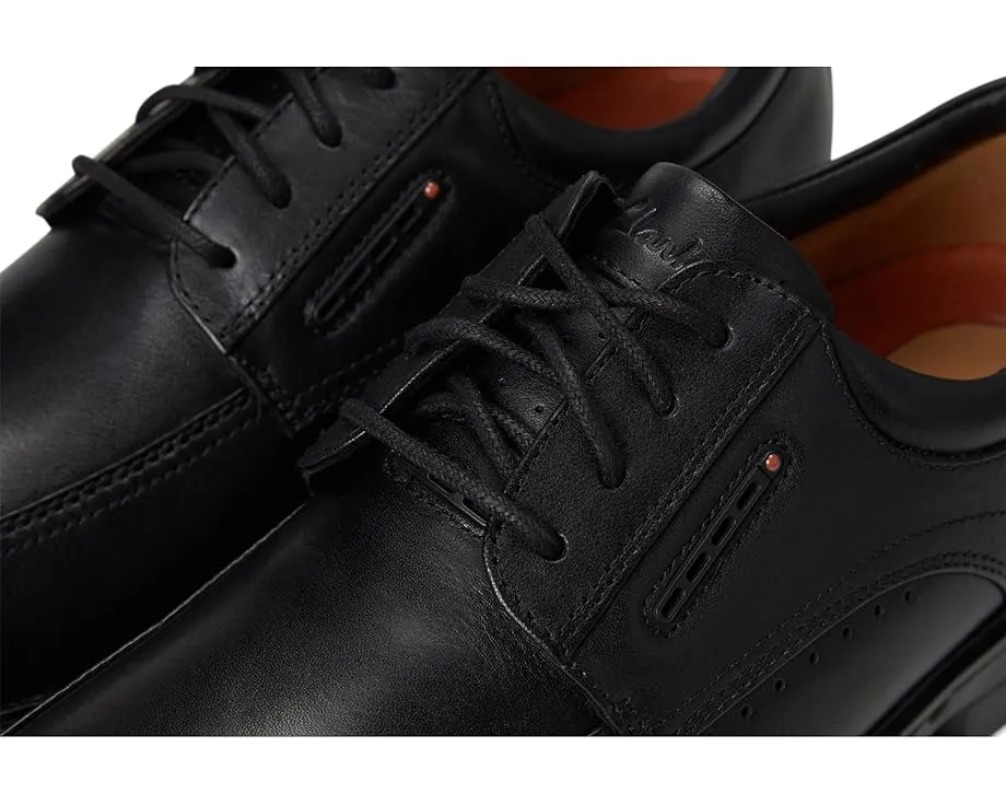 Clarks Un Kendric Way с кожаным верхом и круглым носком