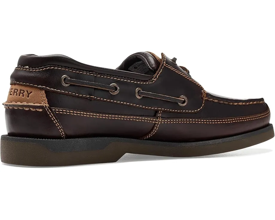 Ботинки Sperry Mako 2 Eye из кожи с ручной строчкой и противоскользящей подошвой