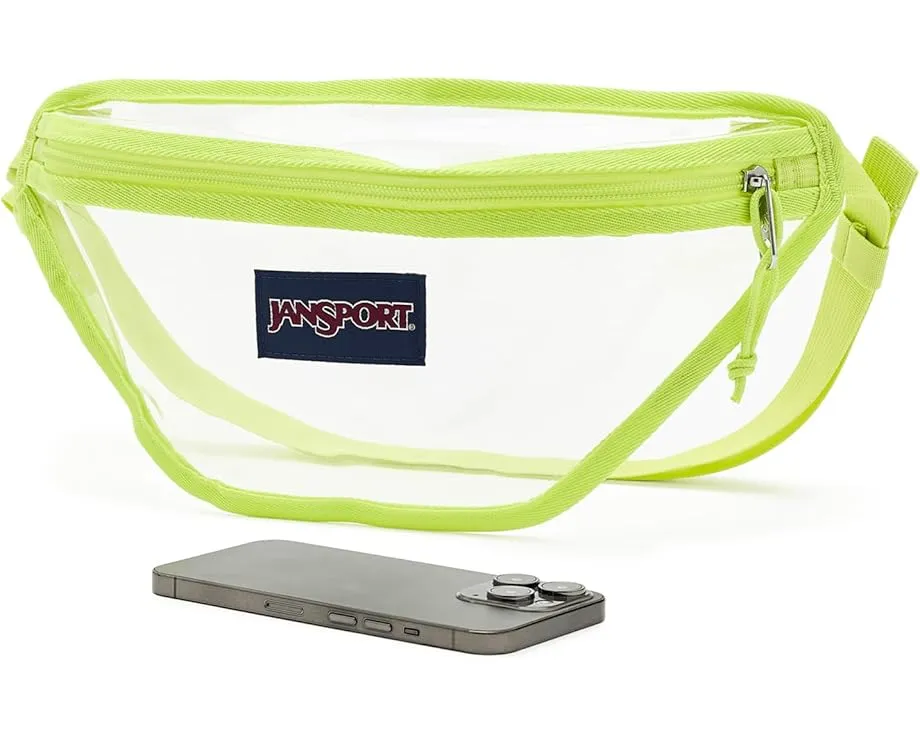 Сумка на пояс JanSport Clear Waistpack яркая для концертов и фестивалей