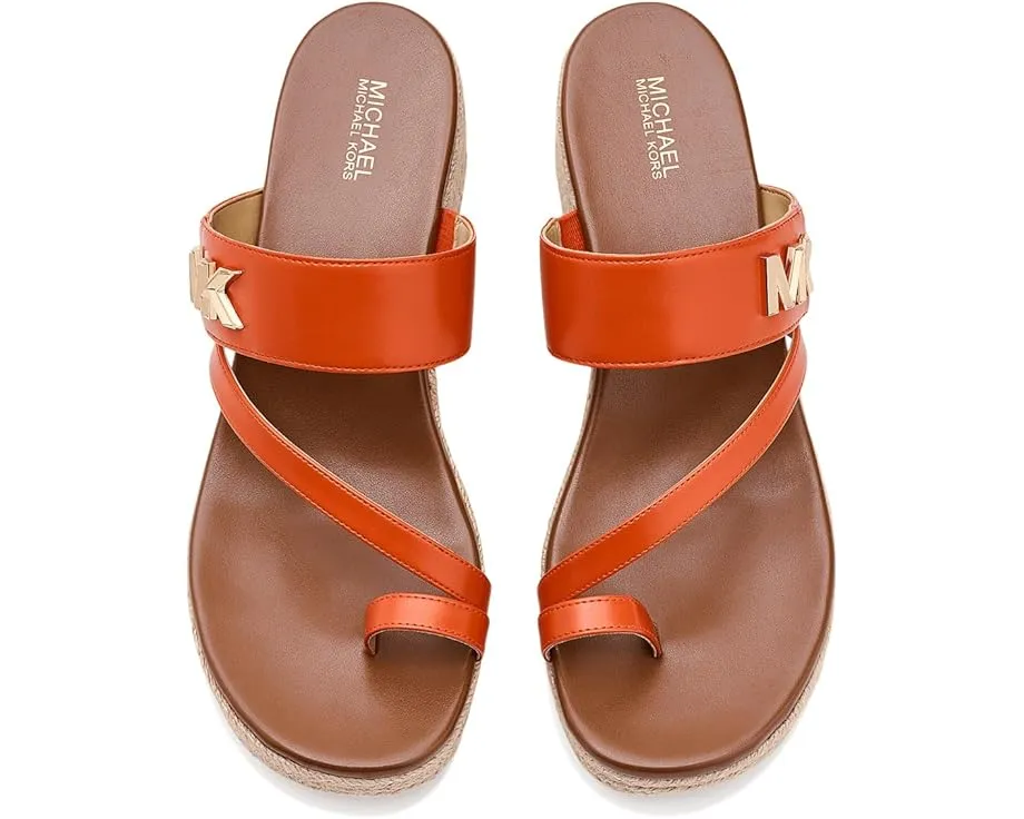 Босоножки MICHAEL Michael Kors Jilly Mid Wedge с плетеной отделкой