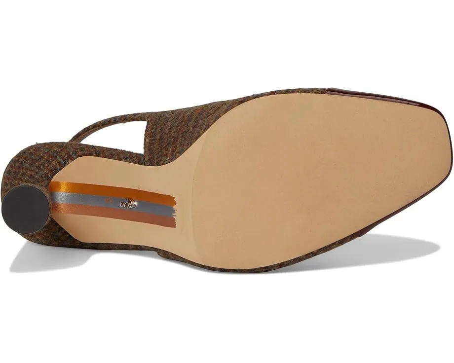 Босоножки на каблуке Sam Edelman Essa с квадратным носком и расклешенным каблуком
