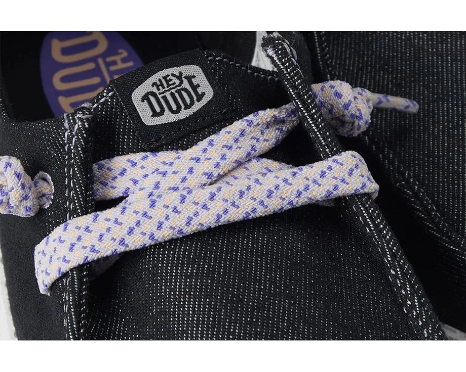 Детские слипоны Hey Dude Kids Wendy Funk Friendship Lace с эластичными шнурками