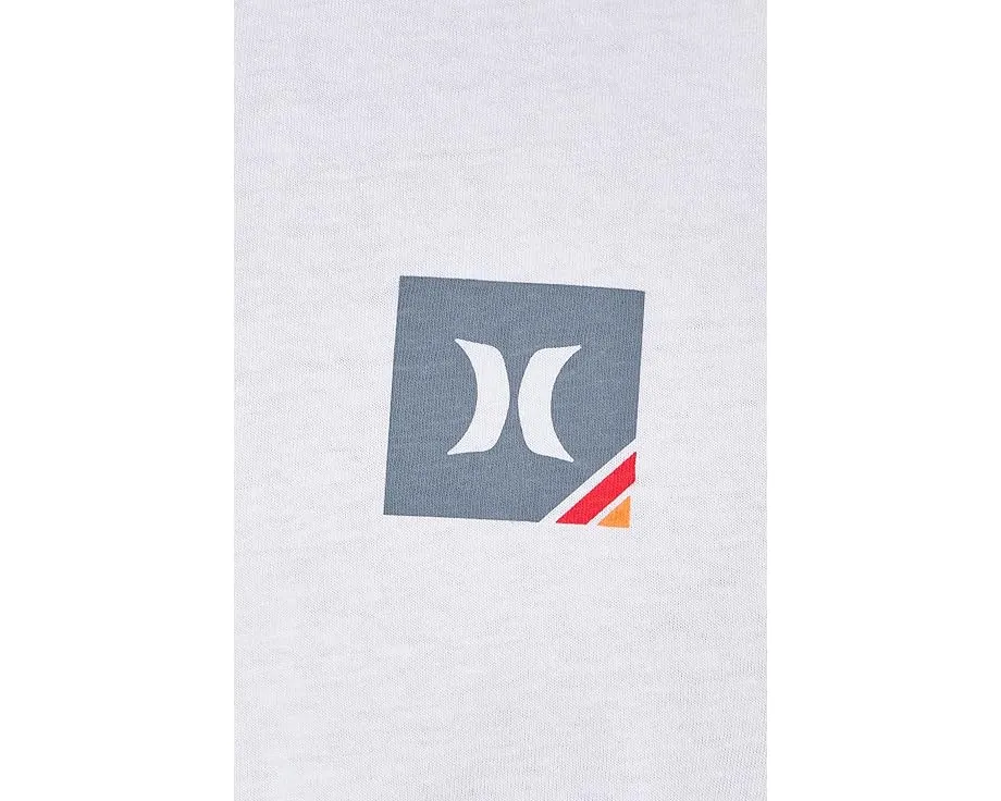 Футболка Hurley Corner с коротким рукавом и минималистичным логотипом