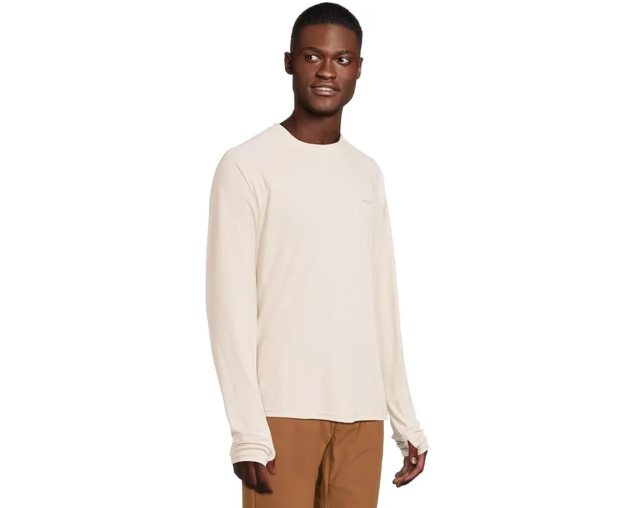 Футболка Sol Shade Long Sleeve Crew Standard Fit от Prana с защитой UPF 50+