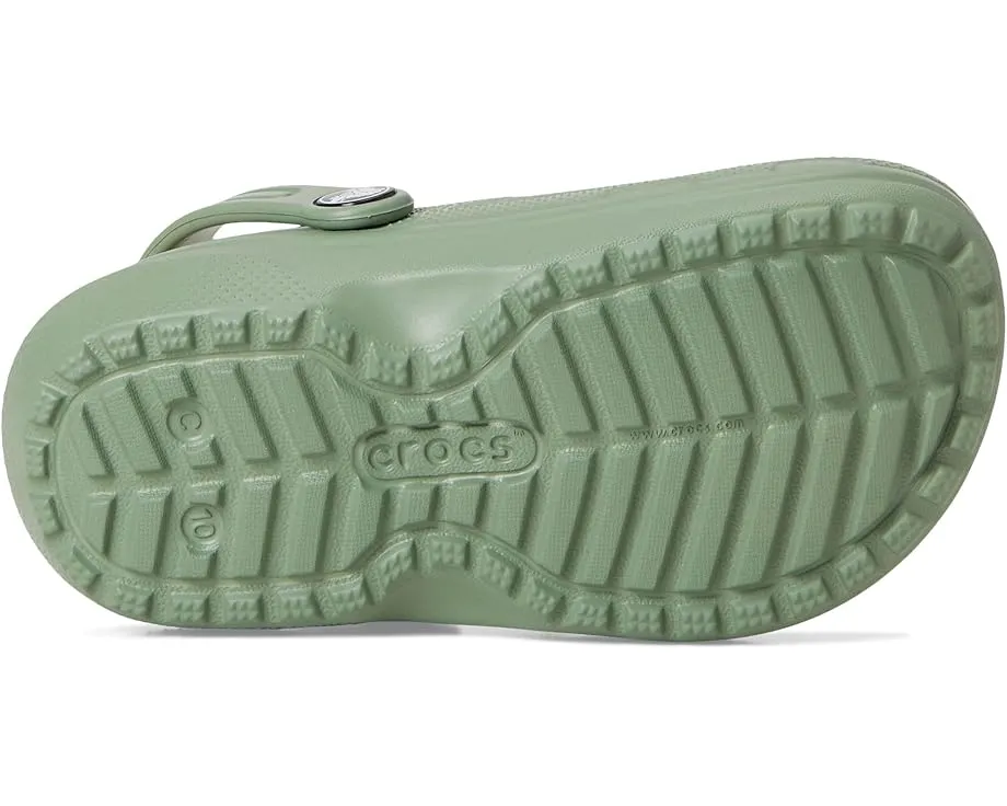 Классические сабо Crocs Kids с подкладкой для малышей