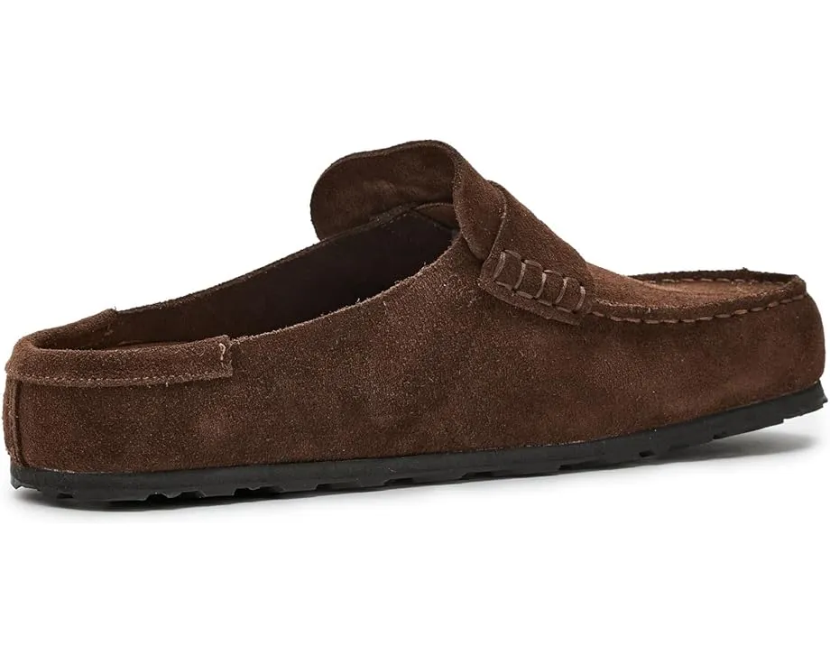 Биркенштоки Naples Wrapped Bold Grip из замши с контурной стелькой