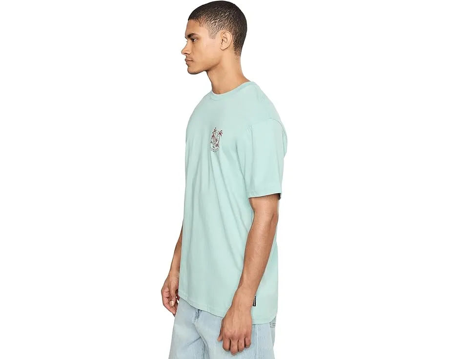 Футболка Quiksilver In The Wild с принтом из мягкого хлопка 180 г/м²