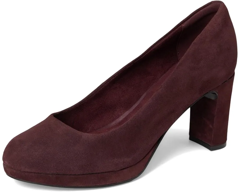 Туфли Rockport Carmen из замши без застежки с технологией Total Motion