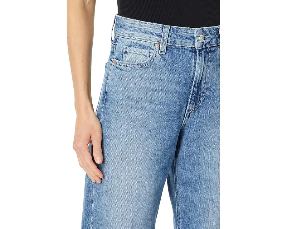 Джинсы Paige Anessa 31 дюйм с высокой талией и необработанным краем