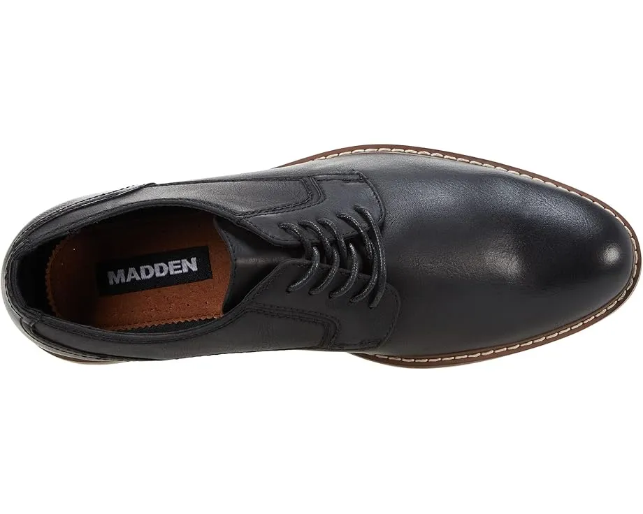 Оксфорды Steve Madden Ajapp с контрастным каблуком и круглым носком