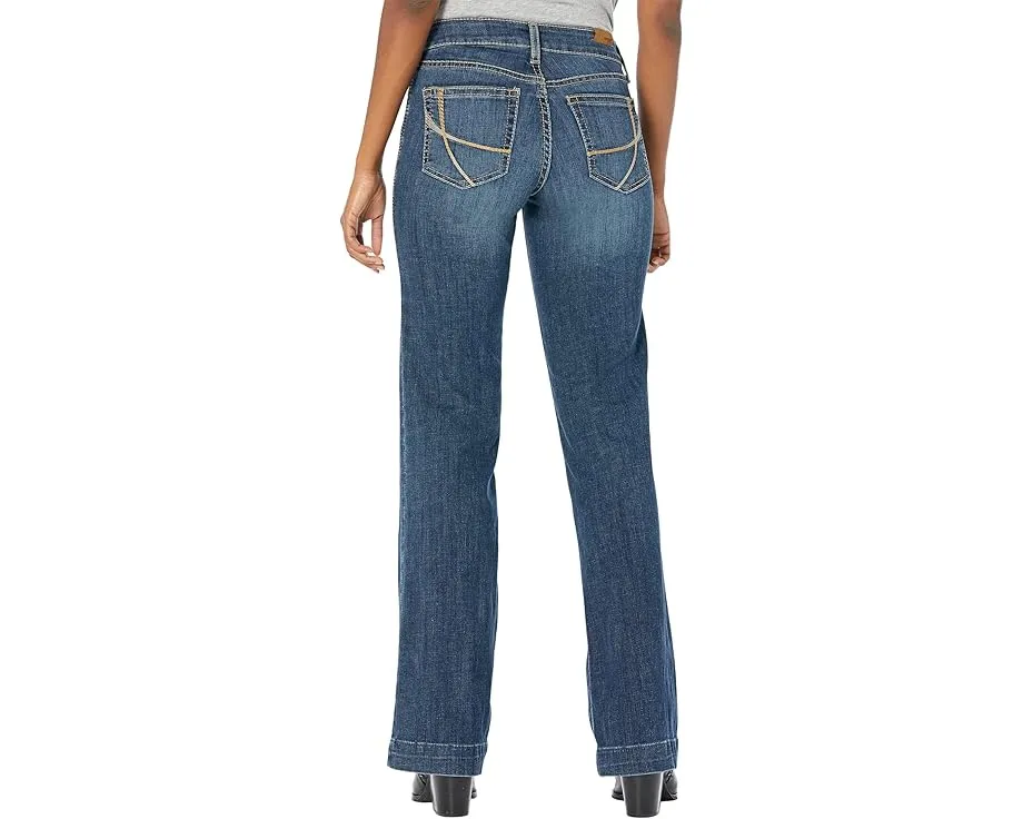 Широкие брюки-джинсы Ariat Trouser Perfect Rise Maggie с завышенной талией