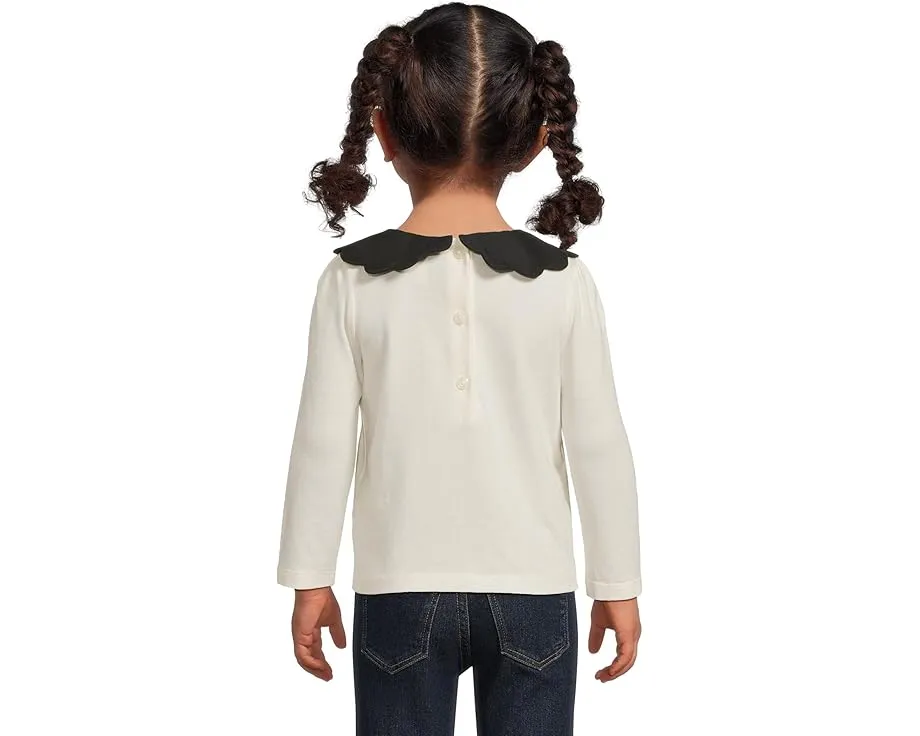 Блузка Janie and Jack с воротником из кружева и длинными рукавами
