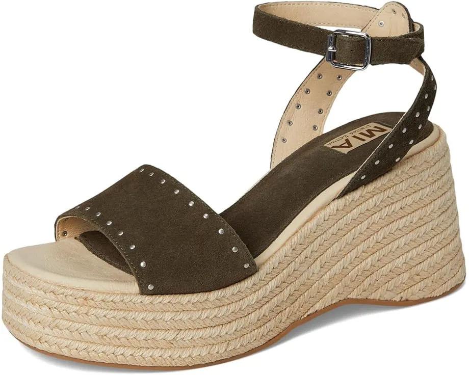 Сандалии MLE-Pascha от MIA с клиновидным каблуком и анатомической стелькой