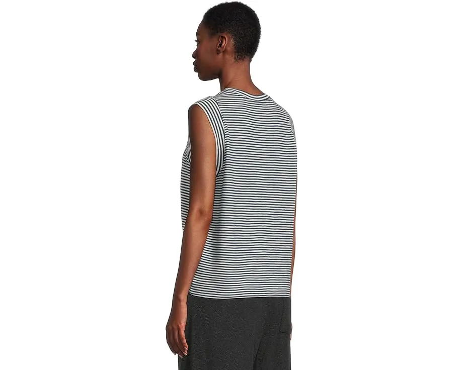 Футболка майка Faherty Sunwashed Slub с эффектом выгоревшей на солнце ткани