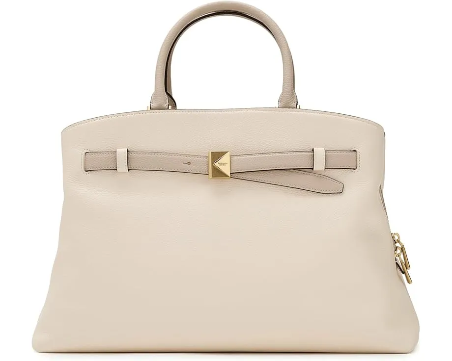 Сумка-сатчел Kate Spade New York Deco Colorblocked Pebbled Leather Large