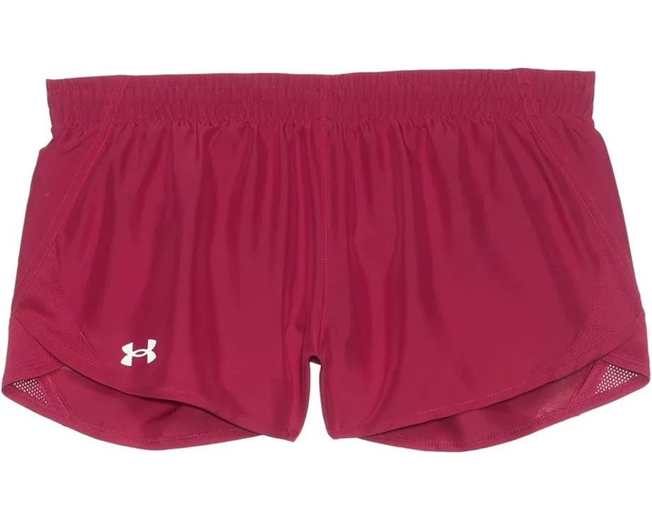 Шорты Under Armour Kids Fly By с встроенными трусиками и сетчатыми вставками