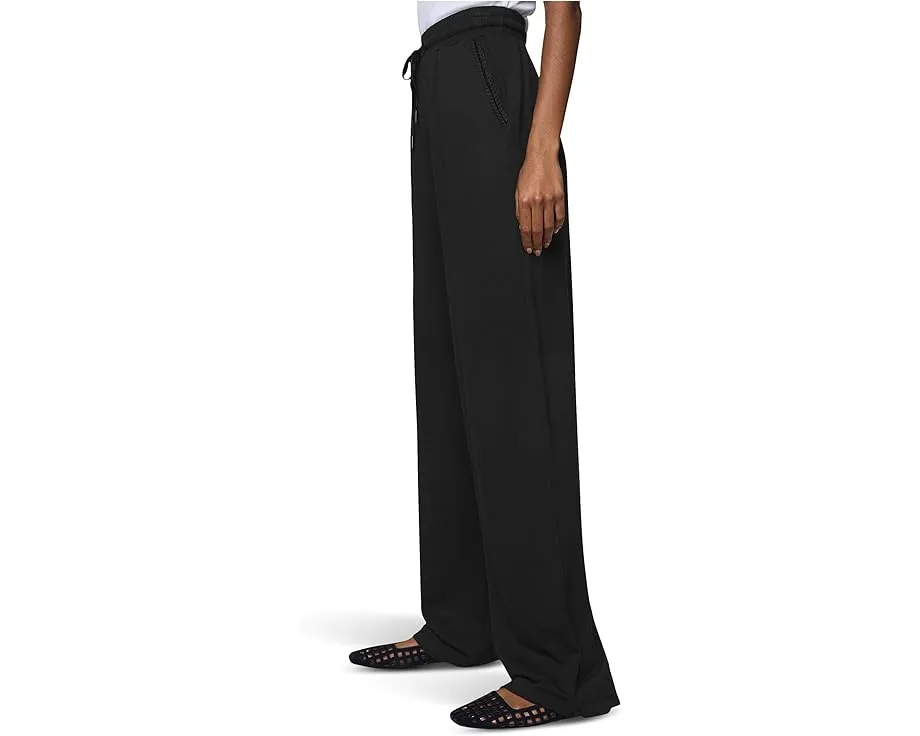 Splendid Мягкие брюки Supersoft Trim с плетеной отделкой и поясом на шнурке