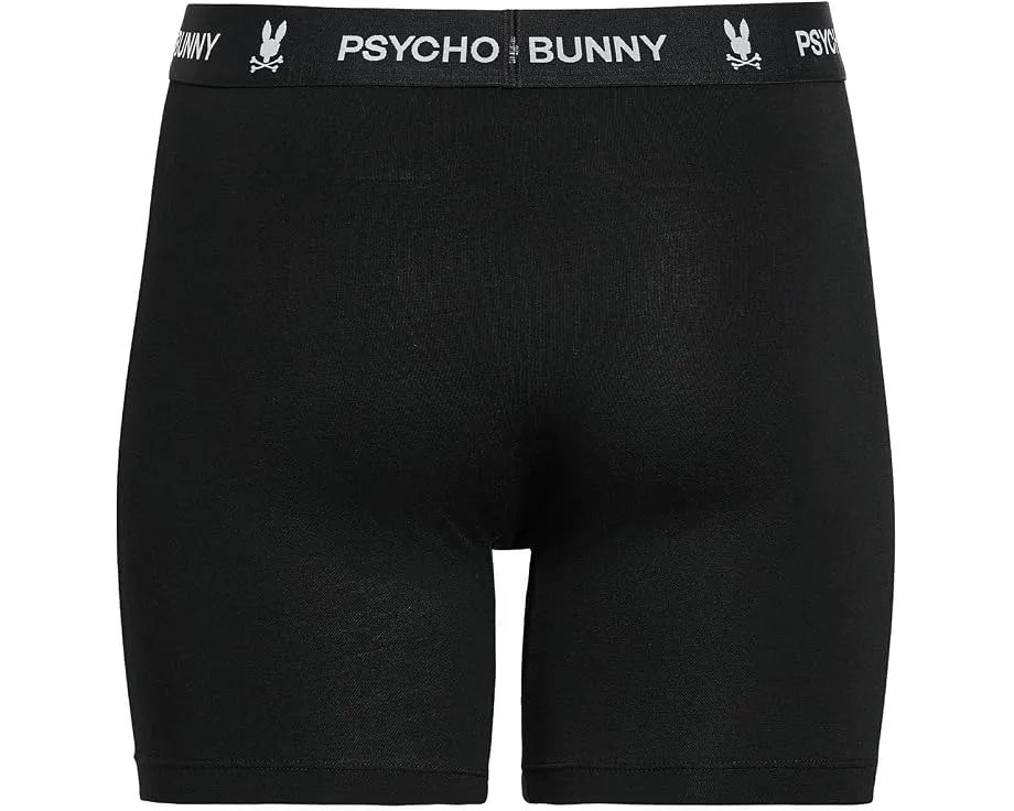 3 штуки боксерских трусов Psycho Bunny черные