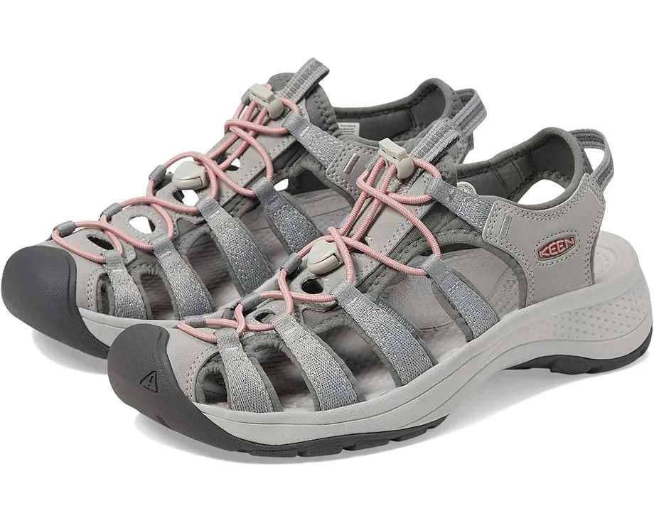 Сандалии KEEN Astoria West с подошвой Aquagrip и стелькой с пробиотиками