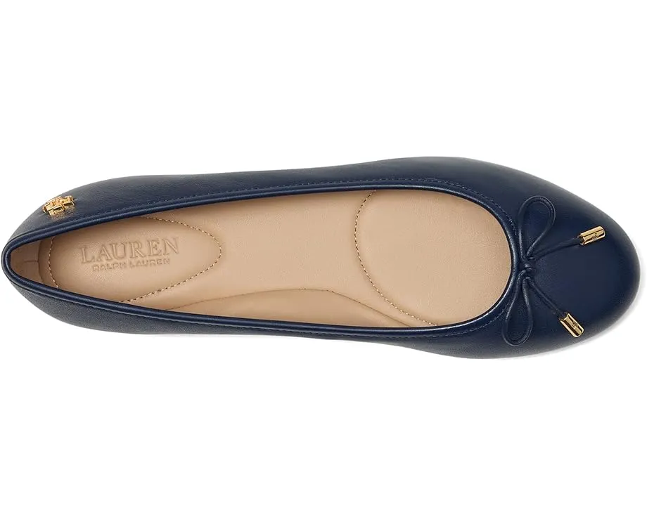 Балетки Lauren Ralph Lauren Jayna из мягкой кожи с бантом